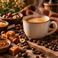 Ausgewogener Kaffee mit Karamell-, Nuss- und Schokoladennoten
